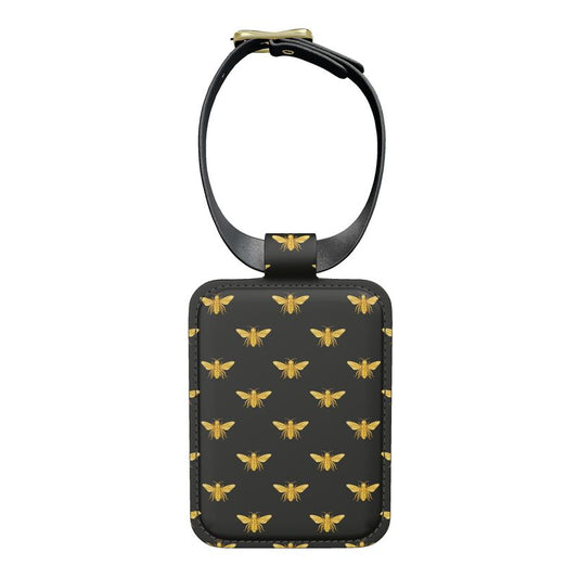 Golden Bee Designer Luggage Tag