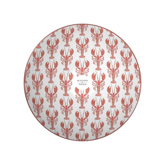 Lobster Print China Bowl Ornamental Bowl