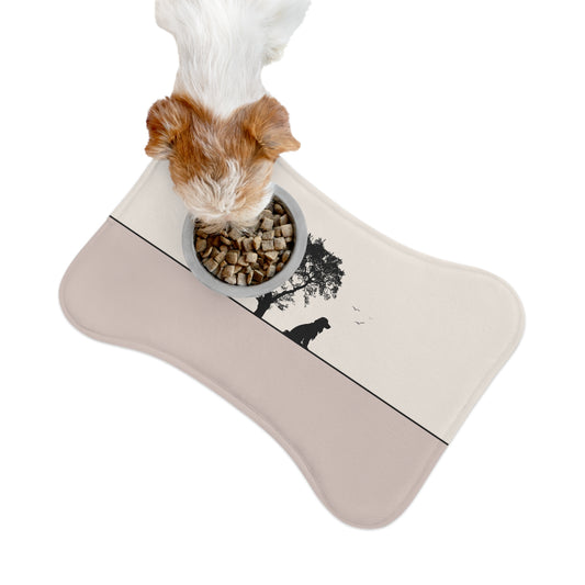 Spaniel Silhouette Feeding Mat, Countryside Dog Collection