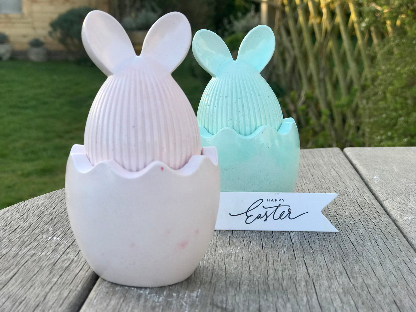 Handmade Ceramic Easter Bunny Decoration – Adorable Easter Gift