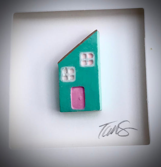 Handmade 3D Tiny House Card