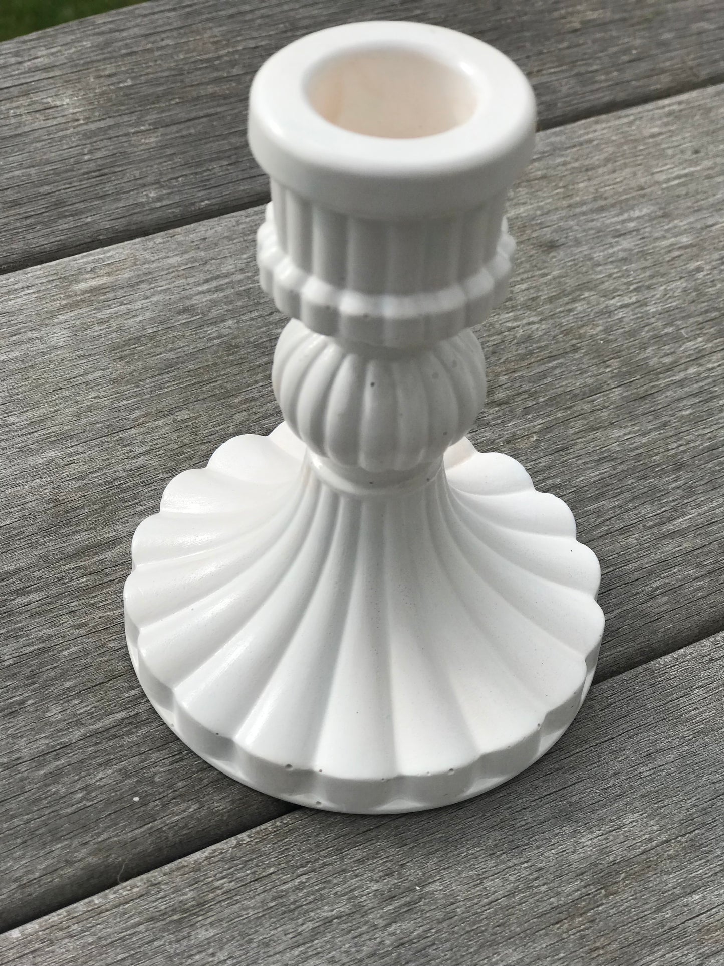 Handcast Roman Pillar Candle Stick