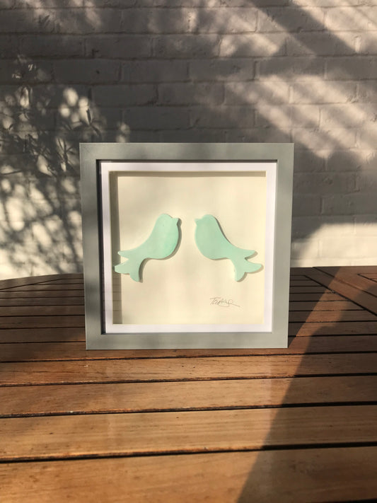 Hand made pottery Dove picture