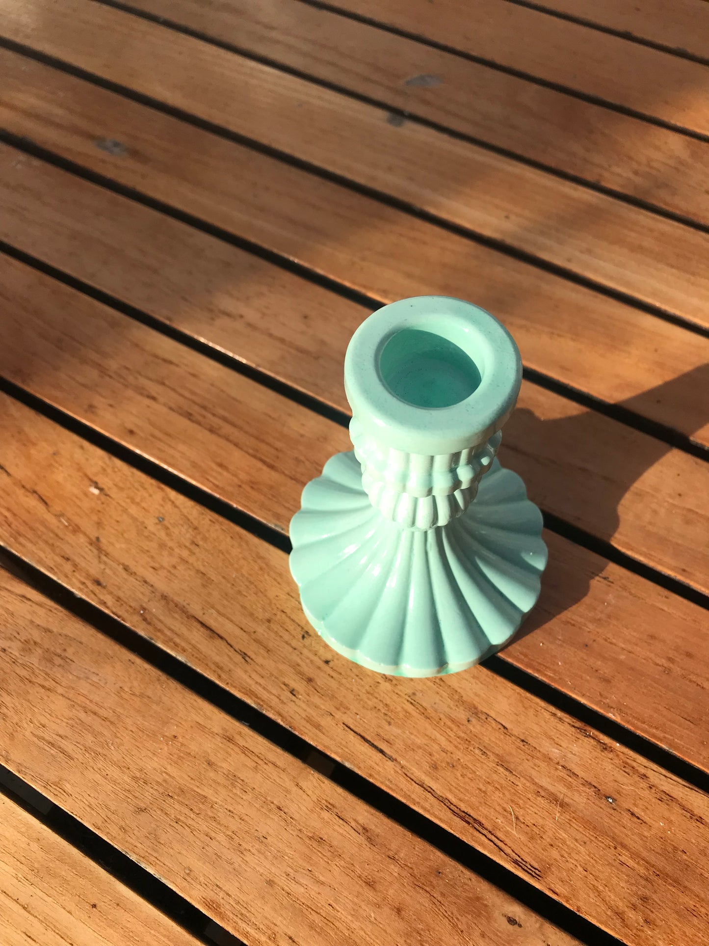 Handcast Roman Pillar Candle Stick