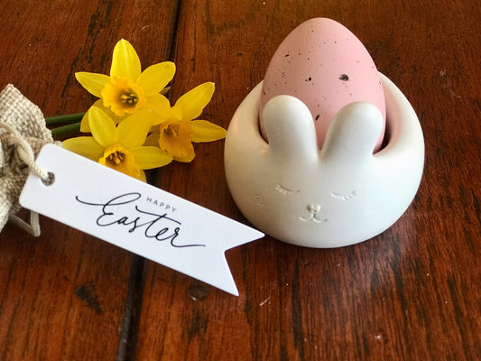 Bunny Easter egg cup