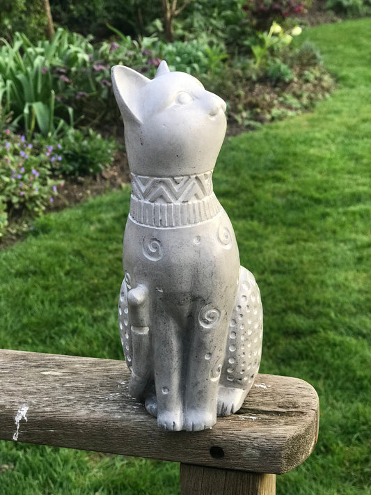 Handmade Cat Sculpture