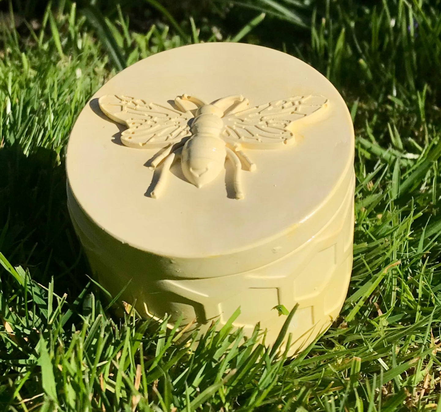 Handmade Honey Bee Jar