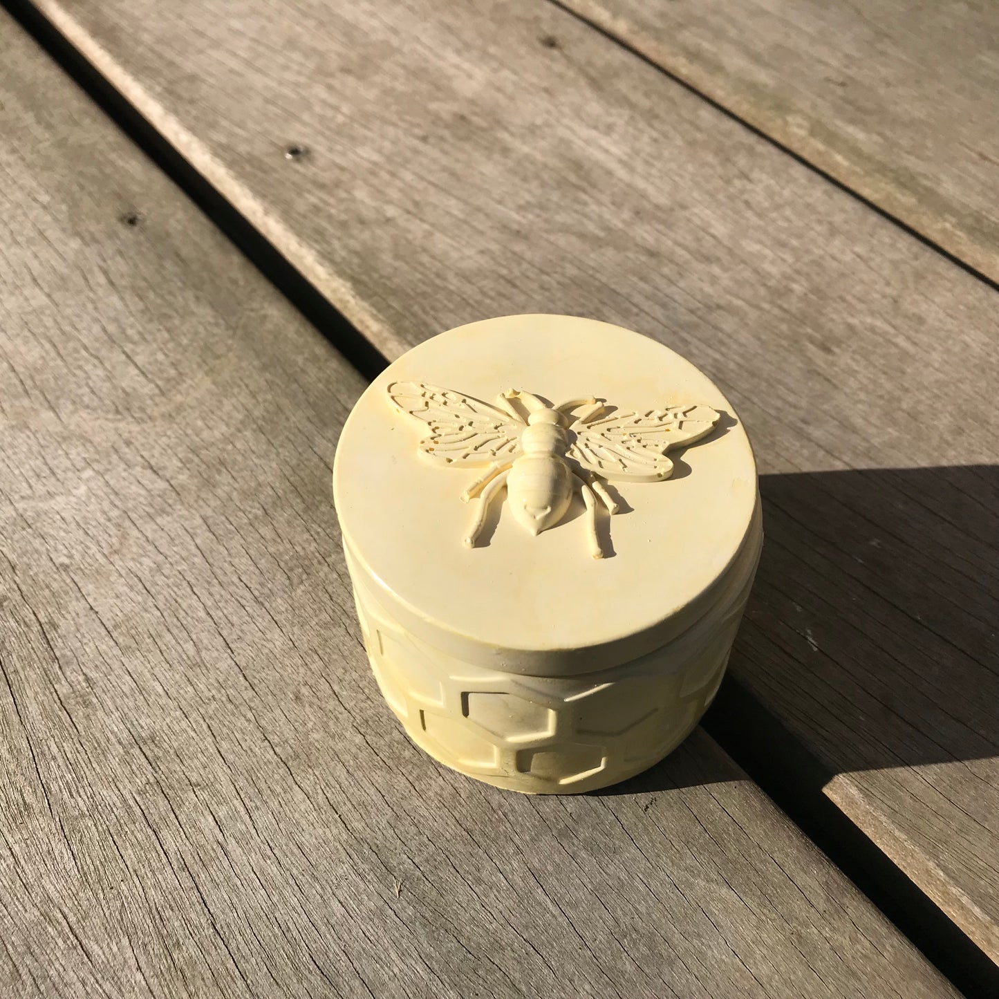 Handmade Honey Bee Jar
