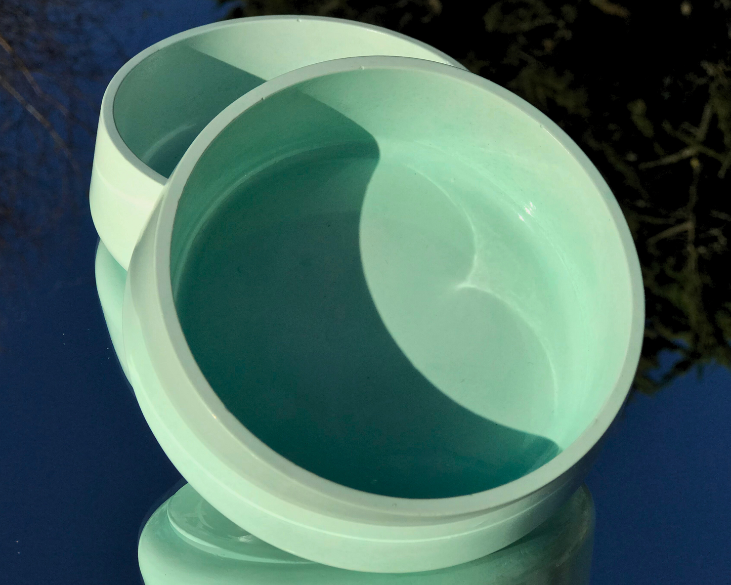 Hand Cast Turquoise Bowl – Coastal Colours Ceramic Tableware