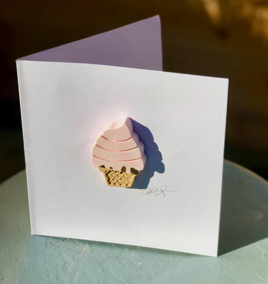 Ice Cream Greeting Card