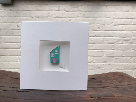 Handmade 3D Tiny House Card