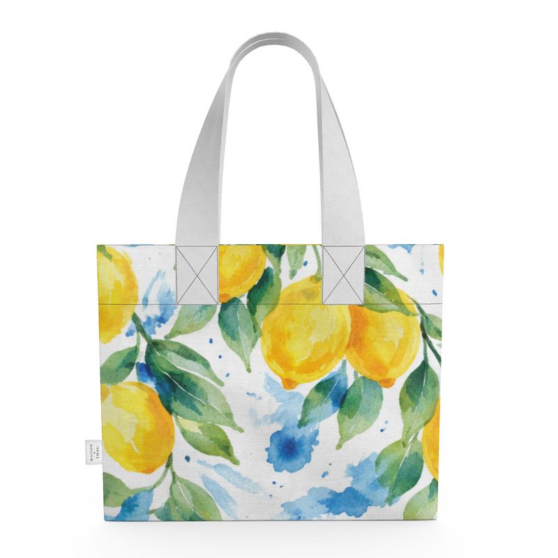 Canvas Everyday Tote – Lemon Grove