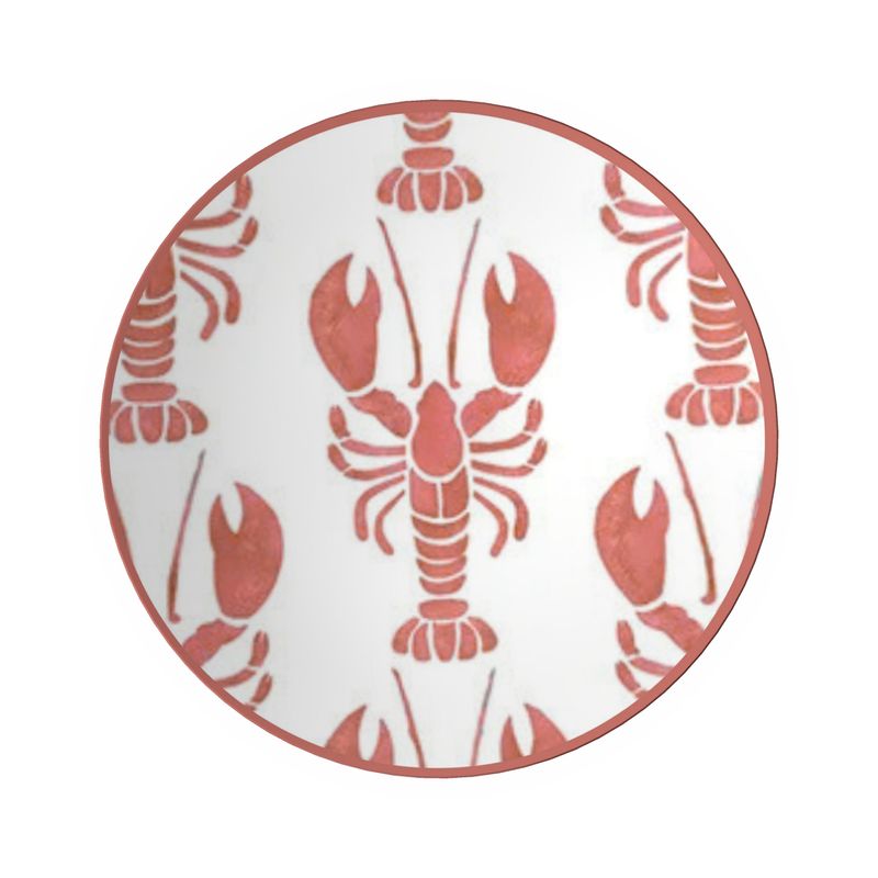 Lobster Print China Bowl Ornamental Bowl
