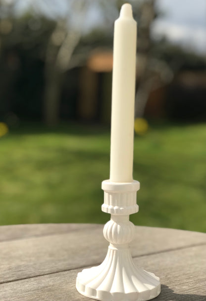 Handcast Roman Pillar Candle Stick