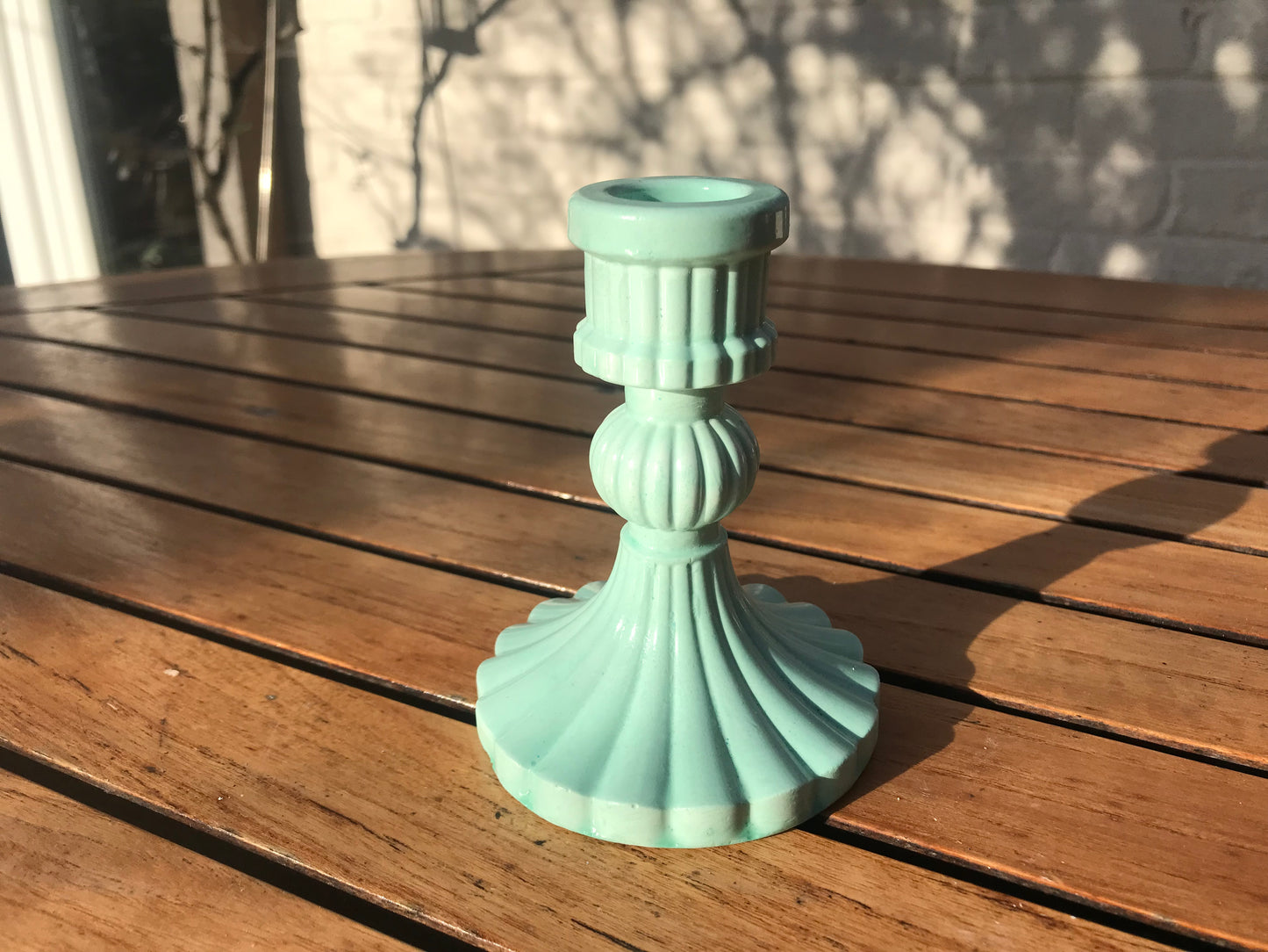 Handcast Roman Pillar Candle Stick