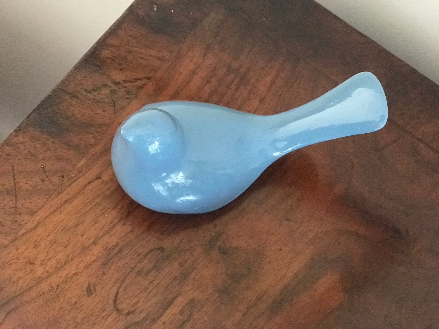 Ornemental Hand-Cast Ceramic Love Bird