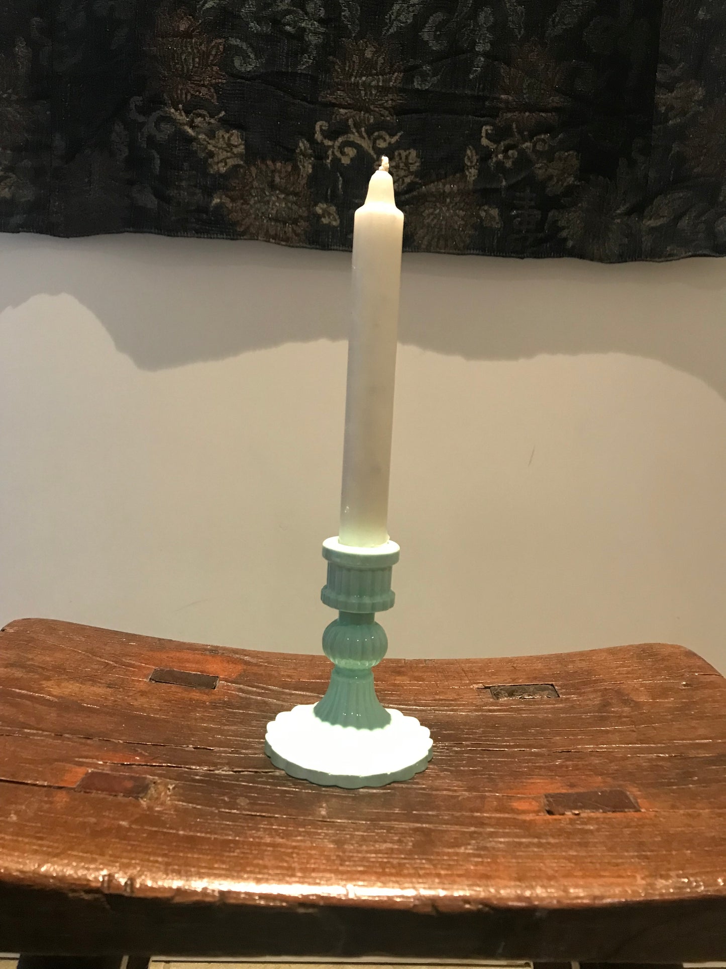 Handcast Roman Pillar Candle Stick