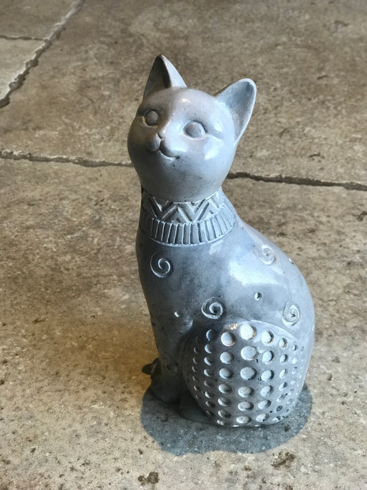 Handmade Cat Sculpture