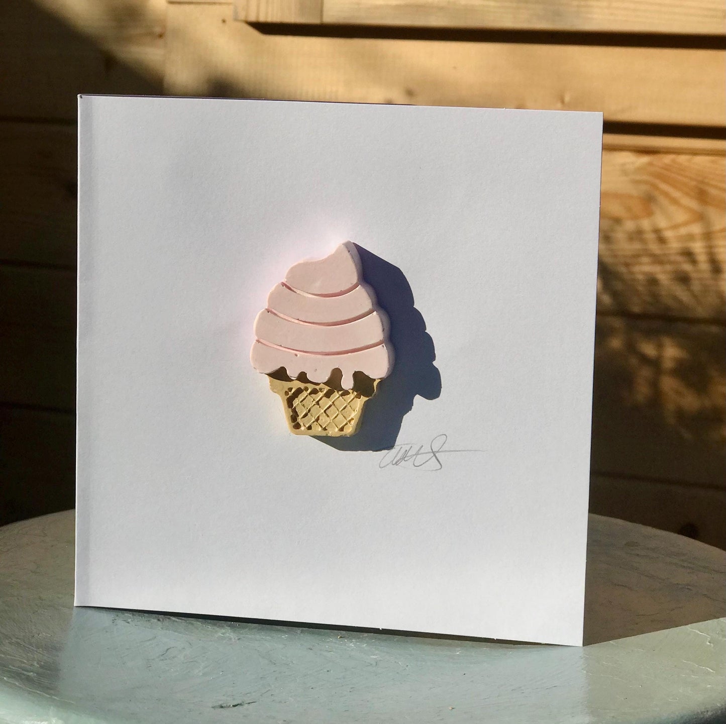 Ice Cream Greeting Card