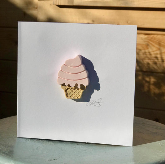 Ice Cream Greeting Card