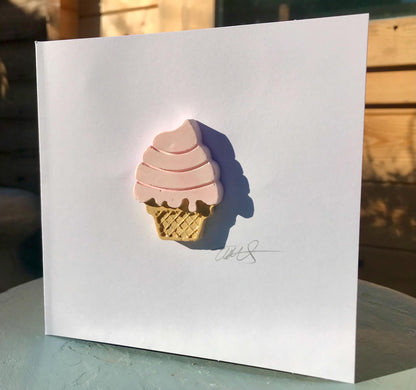 Ice Cream Greeting Card